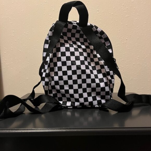 Vans Old Skool Black and White Checkered Mini Backpack Purse - Picture 3 of 10